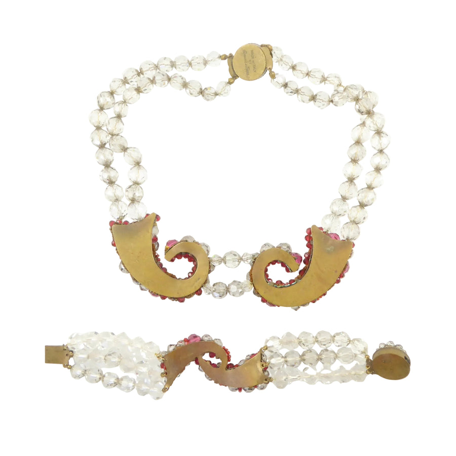 Coppola e Toppo Necklace and Bracelet Set