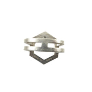 Rey Urban Rock Crystal and Sterling Ring