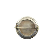 Victorian Japonesque Silver Brooch