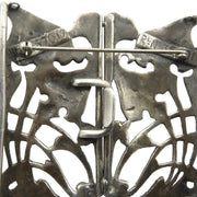 William Comyns Arts and Crafts Sterling Buckle Brooch