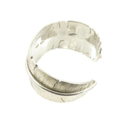 Michael Kirk Sterling Feather Cuff Bracelet