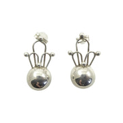 Sucesores de Spratling Crown Earrings