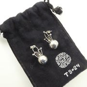 Sucesores de Spratling Crown Earrings