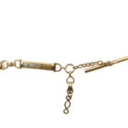 Gold-in-Quartz Watch Chain