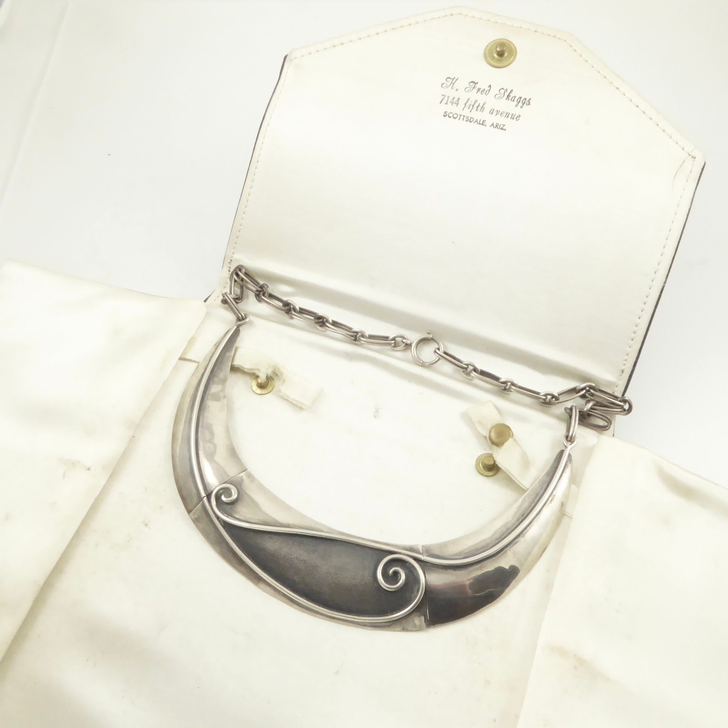 H. Fred Skaggs Sterling Silver Necklace