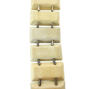 Ole Bjorn Kruger Ceramic and Silver Bracelet