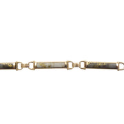 Gold-in-Quartz Watch Chain