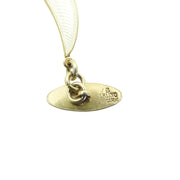 Volmer Bahner White Enamel Necklace