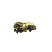 Shakudo Horse Brooch