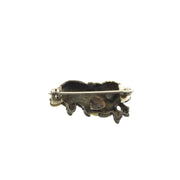 Shakudo Horse Brooch