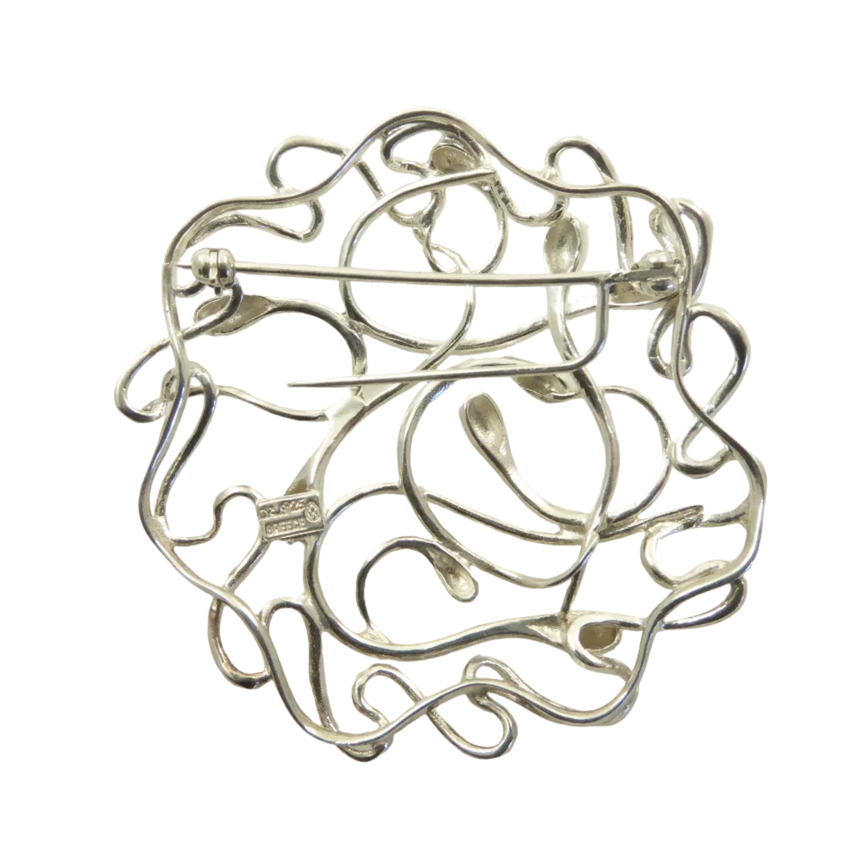 Lalaounis Biosymbols Silver Brooch